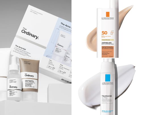 My acne survival kit (what actually helped me) cover photo collage