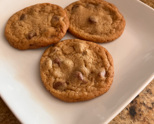A Brown Butter Chocolate Chip Cookie Recipe cover photo collage