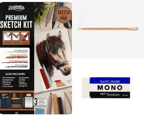 Must-haves for beginner artists cover photo collage