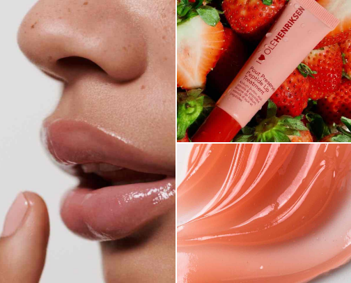 My go-to lip products cover photo collage