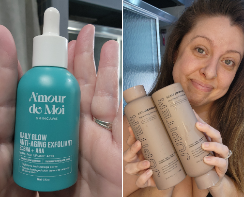 My favorite beauty recs cover photo collage