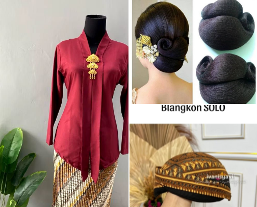 The Beauty of Central Java and Yogyakarta Traditional Clothing 😎❤️ cover photo collage