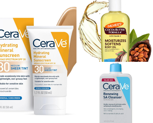 Pregnancy-Safe Skincare Essentials for a Healthy Pregnancy Glow 🤰✨ cover photo collage