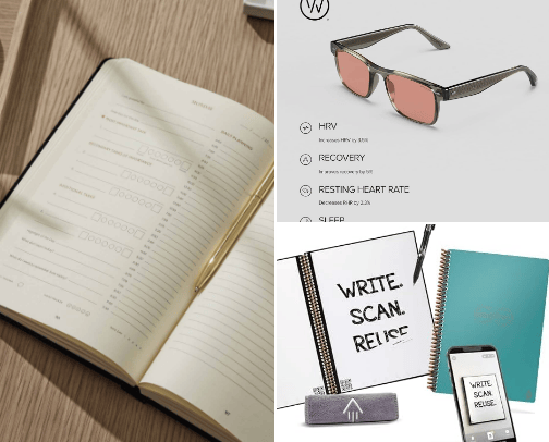 Best Productivity Products for WFH Moms cover photo collage