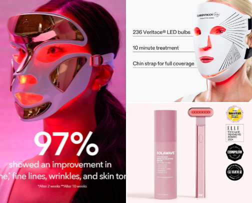 💡 Face LED Light Therapy Devices That Transform Skin cover photo collage
