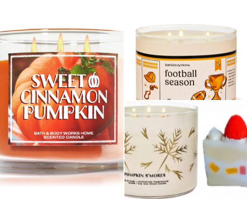 Fall Candles cover photo collage