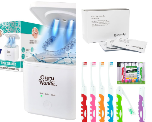 Invisalign essentials: all the things that make the journey to straight teeth easier cover photo collage