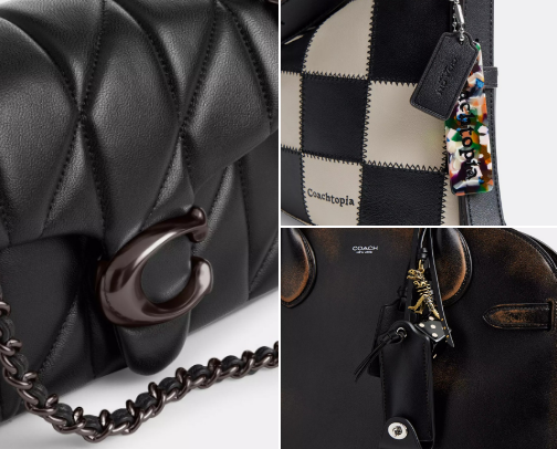 COACH Bags for the Alt Edgy Girly 🖤🎧 cover photo collage
