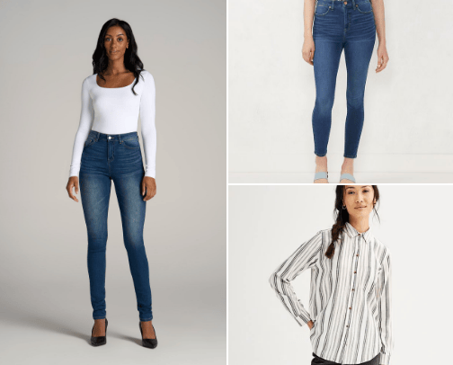Women’s clothing cover photo collage