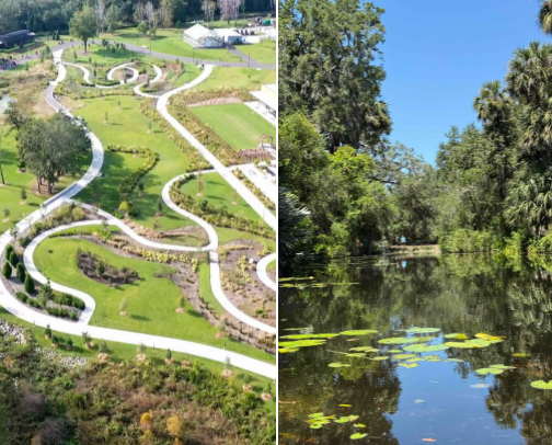 Where to go for a walk Orlando area ☀️ cover photo collage