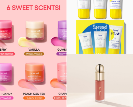 My favorite beauty recs cover photo collage