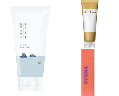 My Sensitive skin holy grail list! cover photo collage