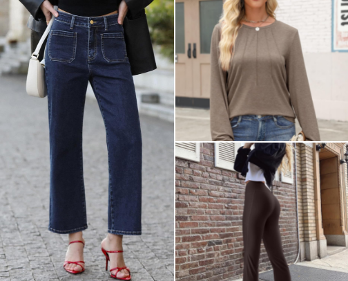 Fashion Finds cover photo collage