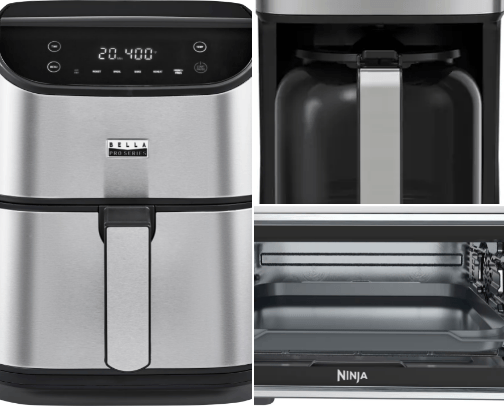 Cooking Tools and Compact Appliances cover photo collage