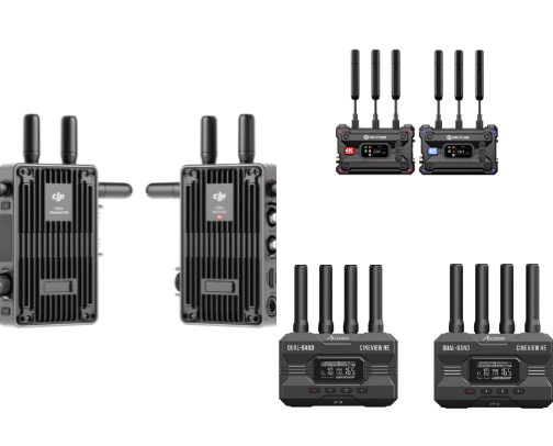 Video transmission tools cover photo collage