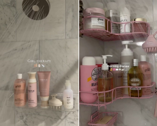 affordable ways to smell good starting in the shower! cover photo collage