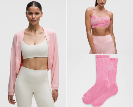 🌸Pink princess vibes | Lululemon Edition 🌸 cover photo collage