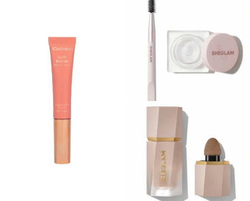 Glam on a budget cover photo collage