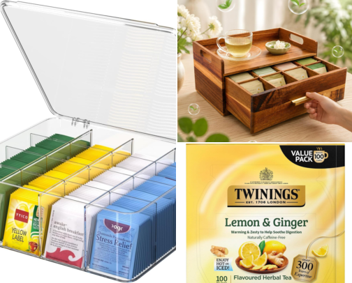 The Daily Herbal Reset: Teas I Actually Adore cover photo collage