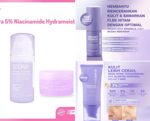 Skincare Essentials cover photo collage