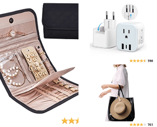 Travel Accessories cover photo collage