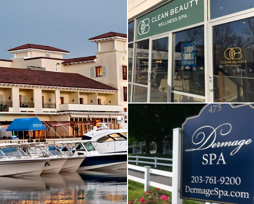 Fairfield County Spas That Are Worth the Drive (From Someone Who Lives Here) cover photo collage
