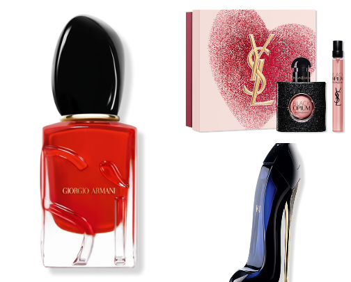 Dark Feminine Perfumes: Main Character Energy 💋✨ cover photo collage