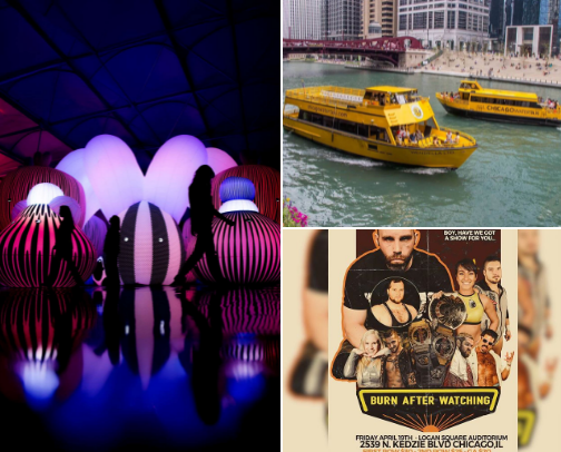 You can't beat Chicago in the summer cover photo collage