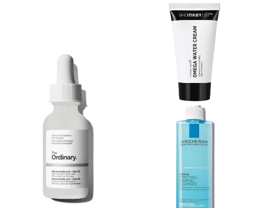 Calm the Shine: Skincare for Oily, Sensitive Skin Black Girls cover photo collage