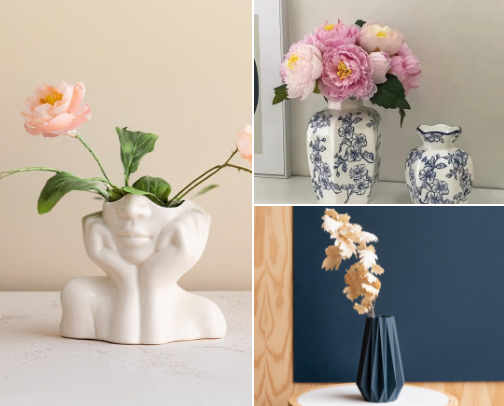 Vases I adore, and I think you will fall for them Too🌺 cover photo collage