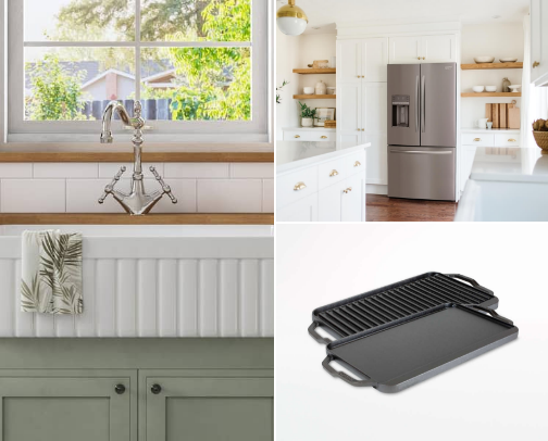 Kitchen essentials everyone needs!! cover photo collage