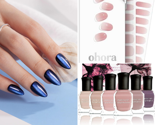 The Nail Vault: My Top-Rated Strips, Polishes, & Tools cover photo collage