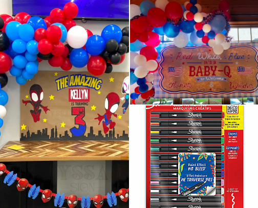 What I Use To Make My Hand Painted Banners! cover photo collage