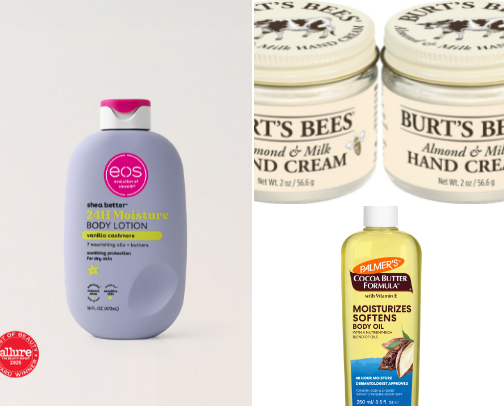 Best Body moisturizers with clean ingredients🤍 cover photo collage