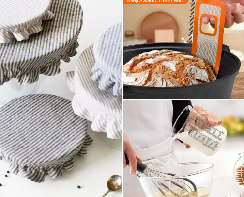 For my sourdough baddies cover photo collage
