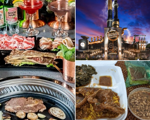 Places to eat in Orlando, Florida 🧡🍊 cover photo collage