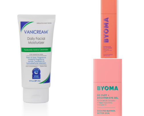 Favorite Skincare Products cover photo collage