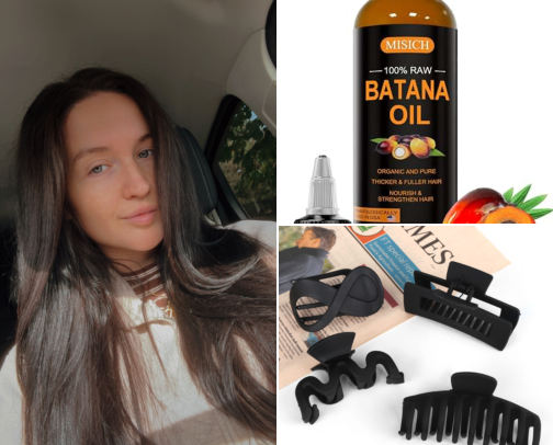 How I got my hair from shoulder length to my lower back 💇🏽‍♀️ cover photo collage
