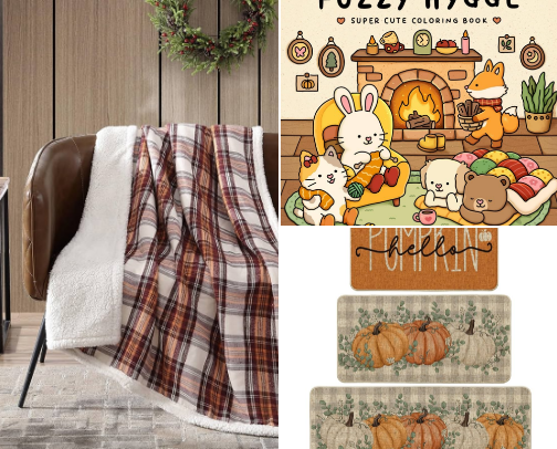 Cozy Fall Essentials 🍂 cover photo collage