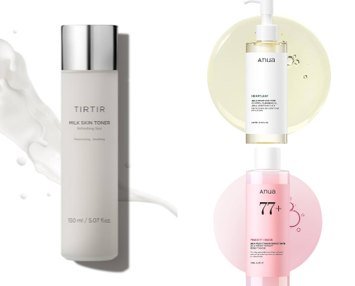 skin care products for a perfect skin cover photo collage