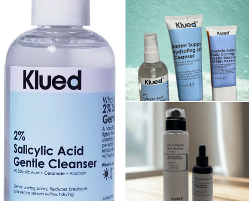 🧴 Products I Use for Sensitive & Problematic Skin (Like Mine) cover photo collage
