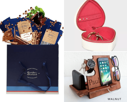 Valentine's day gift ideas cover photo collage