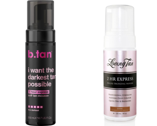 My favorite tanning must have essentials cover photo collage