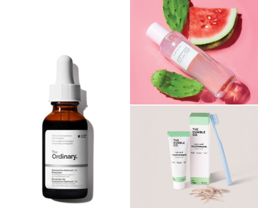 Skin Care cover photo collage