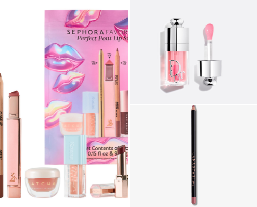 Some of my best Lip combo products cover photo collage