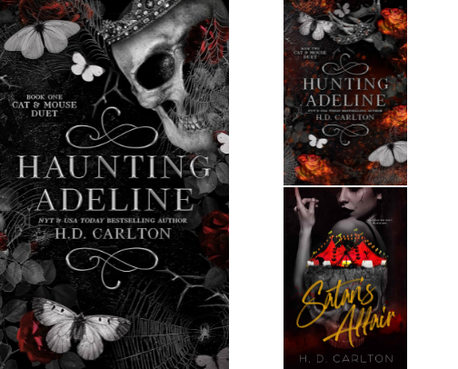 H. D. Carlton Books cover photo collage