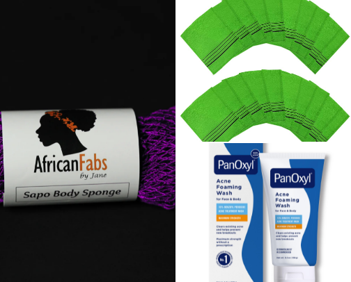 Tackle Body Acne cover photo collage