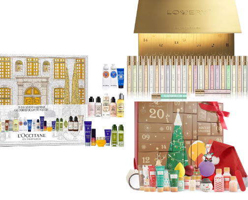 The Best Beauty Advent Calendars for Every Beauty Lover cover photo collage