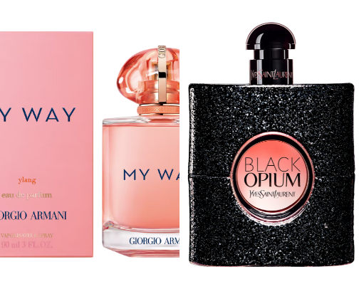 Favorite perfumes💕 cover photo collage