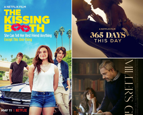 Romantic Movies and Series cover photo collage